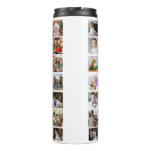 デザイン独自の50フォトコラージュ タンブラー (裏面)