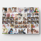 デザイン独自の50フォトコラージュ フォトプラーク (正面)