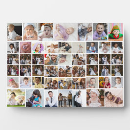 デザイン独自の50フォトコラージュ フォトプラーク