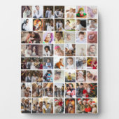 デザイン独自の50フォトコラージュ フォトプラーク (正面)