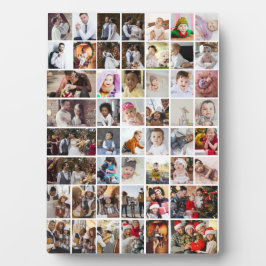 デザイン独自の50フォトコラージュ フォトプラーク