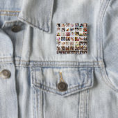 デザイン独自の50フォトコラージュ 缶バッジ (インサイチュ)