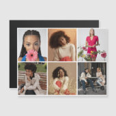 デザイン独自の6フォトコラージュ (正面/裏面)