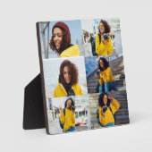 デザイン独自の6フォトコラージュ フォトプラーク (正面)