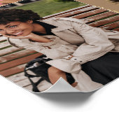 デザイン独自の6フォトコラージュ ポスター (角)