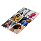 デザイン独自の6フォトコラージュ マグネット (左側)