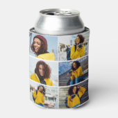 デザイン独自の6フォトコラージュ 缶クーラー (缶正面)