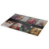 デザイン独自の7フォトコラージュ カッティングボード (角)