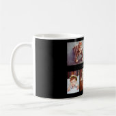 デザイン独自の7フォトコラージュ コーヒーマグカップ (左)