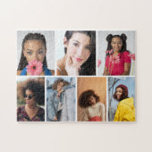 デザイン独自の7フォトコラージュ ジグソーパズル (横)