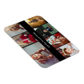 デザイン独自の7フォトコラージュ マグネット (右側)