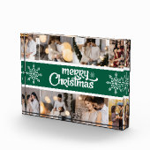 デザイン独自の8フォトコラージクリスマスホリデー フォトブロック (右)