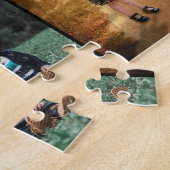 デザイン独自の8フォトコラージュ ジグソーパズル (側面)