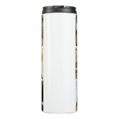 デザイン独自の8フォトコラージュ タンブラー (裏面)