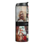 デザイン独自の8フォトコラージュ タンブラー (回転左)