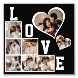 デザイン独自の8フォトコラージュ フォトプリント           