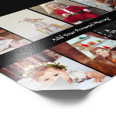 デザイン独自の8フォトコラージュ フォトプリント            (角)