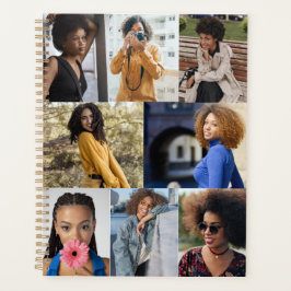 デザイン独自の8フォトコラージュ プランナー手帳