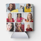 デザイン独自の8フォトコラージュ 缶クーラー (裏面)