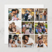 デザイン独自の9フォトコラージュ (正面/裏面)