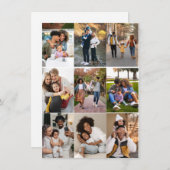 デザイン独自の9フォトコラージュ (正面/裏面)