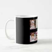 デザイン独自の9フォトコラージュ コーヒーマグカップ (左)