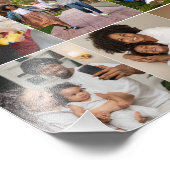 デザイン独自の9フォトコラージュ フォトプリント            (角)