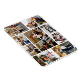 デザイン独自の9フォトコラージュ マグネット (右側)