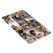 デザイン独自の9フォトコラージュ マグネット (右側)