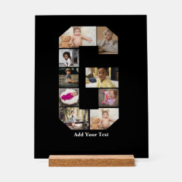 デザイン独自のGフォトコラージュ アクリルサイン