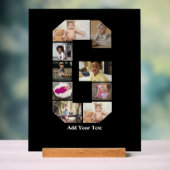 デザイン独自のGフォトコラージュ アクリルサイン (ニュートラル)