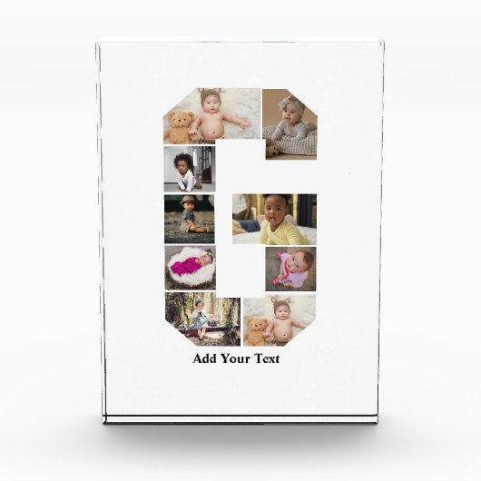 デザイン独自のGフォトコラージュ フォトブロック (正面)