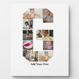 デザイン独自のGフォトコラージュ フォトプラーク