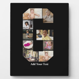 デザイン独自のGフォトコラージュ フォトプラーク