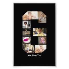 デザイン独自のGフォトコラージュ フォトプリント           