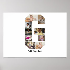 デザイン独自のGフォトコラージュ ポスター