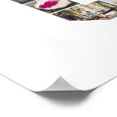 デザイン独自のGフォトコラージュ ポスター (角)