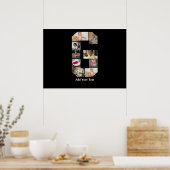 デザイン独自のGフォトコラージュ ポスター (キッチン)