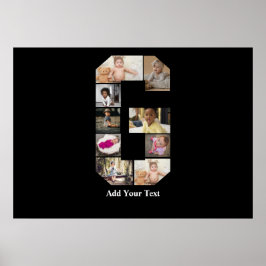デザイン独自のGフォトコラージュ ポスター