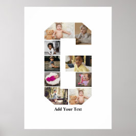 デザイン独自のGフォトコラージュ ポスター