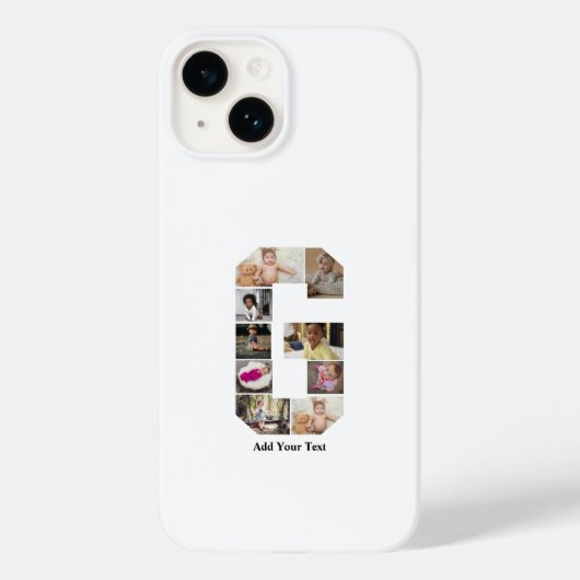 デザイン独自のGフォトコラージュ Case-Mate iPhoneケース (裏面)