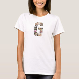 デザイン独自のGフォトコラージュ Tシャツ