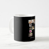 デザイン独自のPhoto Collageのレター コーヒーマグカップ (正面左)