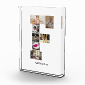 デザイン独自のPhoto Collageのレター フォトブロック (右)