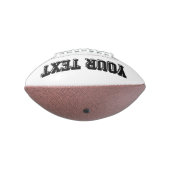 デザイン独自パーソナライズされた アメリカンフットボール (回転270)