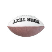 デザイン独自パーソナライズされた アメリカンフットボール (回転90)