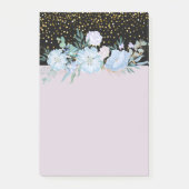 デザイン独自ブルーフローラ業又はイベント文房具 ポストイット (正面)