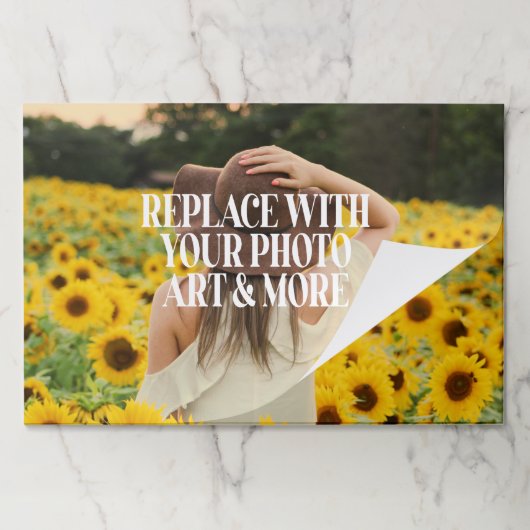 デザイン独自ユニークパーソナライズされた ペーパーパッド (折り畳み)