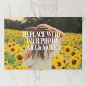 デザイン独自ユニークパーソナライズされた ペーパーパッド (正面)