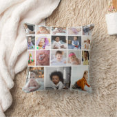 デザイン独自18フォトコラージュ クッション (ブランケット)